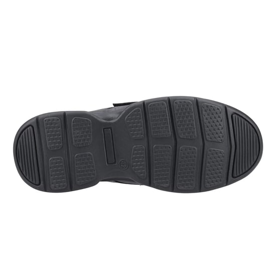 Hush Puppies - "Hector" Flache Schuhe für Herren, Klettverschluss (Schwarz) - Image 5