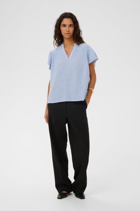 Kurzarm-Bluse SLAria Kurzarm-Bluse Feminine Form - Image 1