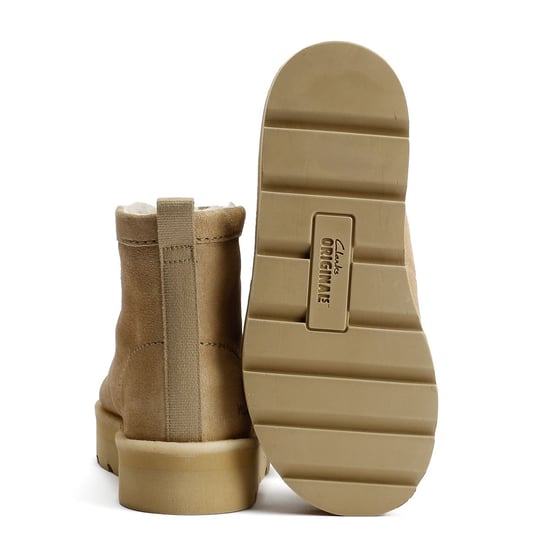 Clarks Originals Meare Rooey Wildleder Damenstiefel in Ahorn - Image 4