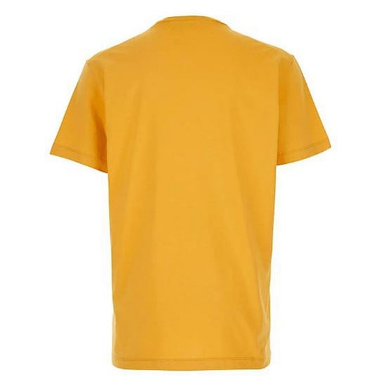 Dsquared2 Sonnenblumengelbes T-shirt Großes Schwarzes Logo - Image 2