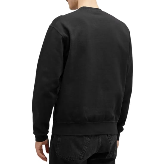 Dsquared2 Schwarzes Sweatshirt Mit Rundhalsausschnitt, Großes Weißes Logo - Image 4