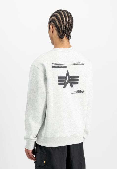 Etikett Rückendruck Sweatshirt - Image 3