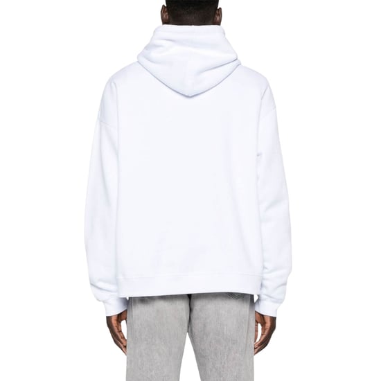 Dsquared2 Weißer Hoodie Schwarzes Icon-logo - Image 3