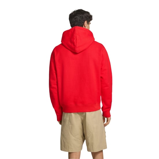 Dsquared2 Roter Hoodie Größe L Schwarzes Icon-logo - Image 3