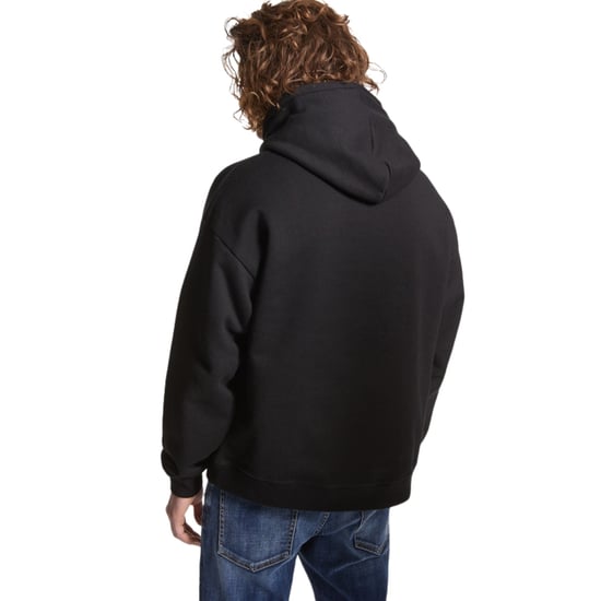 Dsquared2 Relaxed Black Hoodie White Icon Logo - Image 5