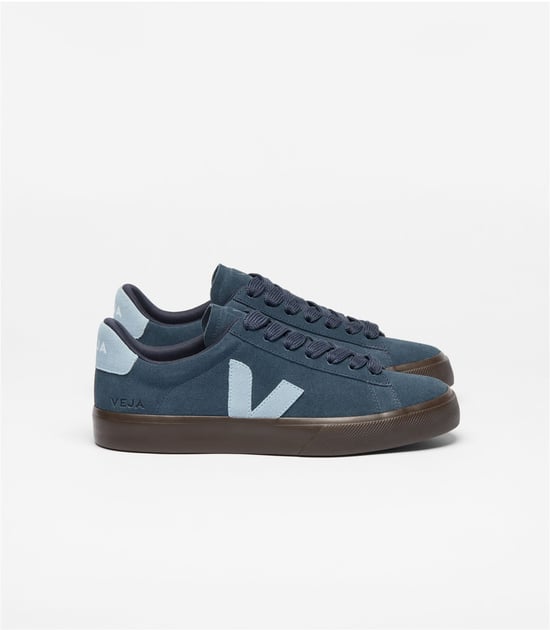 Veja Campo Wildleder Damen Nautico Stahl Adler Sneakers - Image 2
