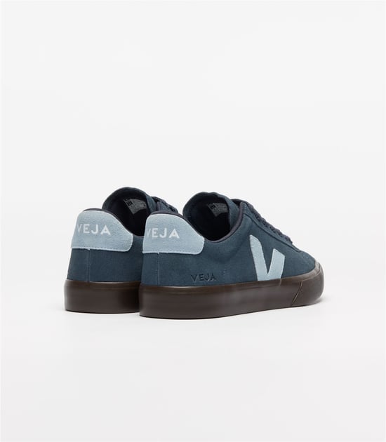 Veja Campo Wildleder Damen Nautico Stahl Adler Sneakers - Image 3