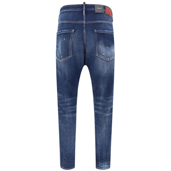 Dsquared2 Navy Blue Skater Jeans - Image 2