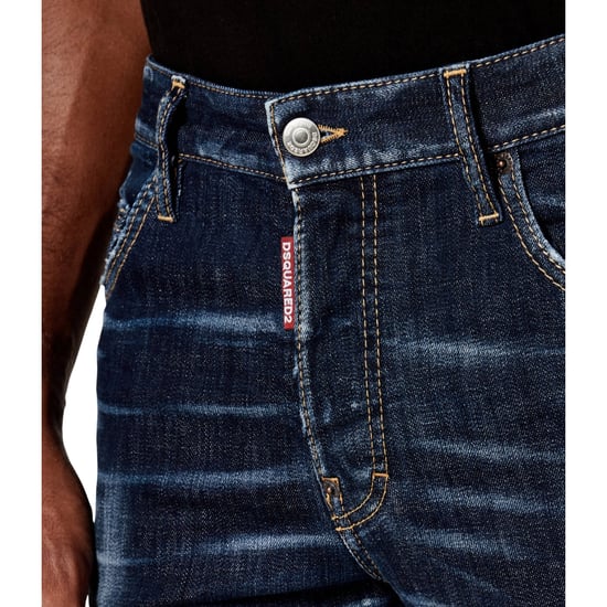 Dsquared2 Navy Blue Skater Jeans - Image 5