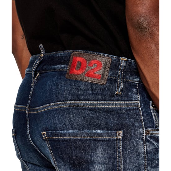 Dsquared2 Navy Blue Skater Jeans - Image 6