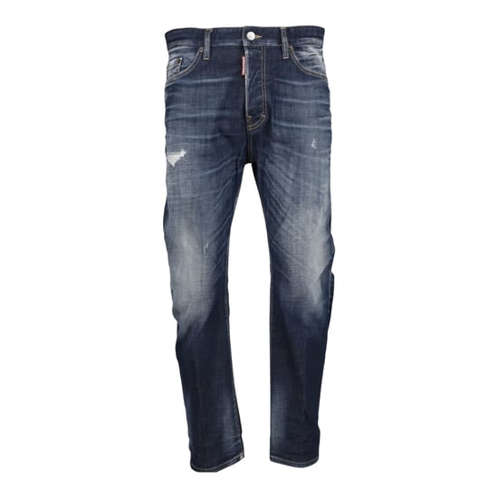 Dsquared2 Dunkelblaue Desert Wash Bro Jeans - Image 1