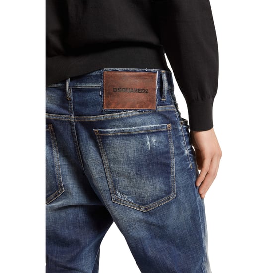 Dsquared2 Dunkelblaue Desert Wash Bro Jeans - Image 6