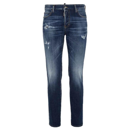 Dsquared2 Icon Jeans In Marineblau, Reguläre Passform - Image 1