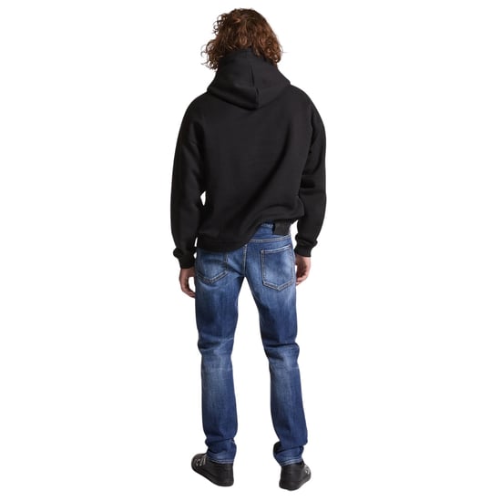 Dsquared2 Icon Jeans In Marineblau, Reguläre Passform - Image 4