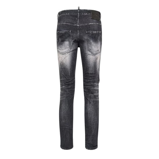 Dsquared2 Schwarze Jet Set Wash Skater Jeans - Image 2