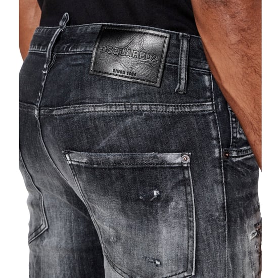 Dsquared2 Schwarze Jet Set Wash Skater Jeans - Image 5