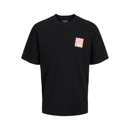 Jack & Jones Canon Wide Fit Tee Schwarz - Image 1