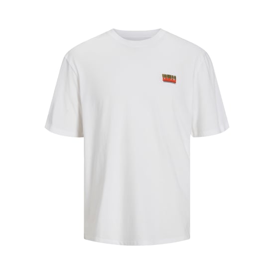 Jack & Jones Canon Wide Fit Tee Weiss - Image 1