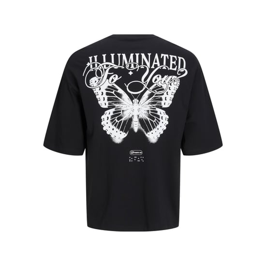 Jack & Jones Charge Oversize Fit Tee   Schwarz - Image 2