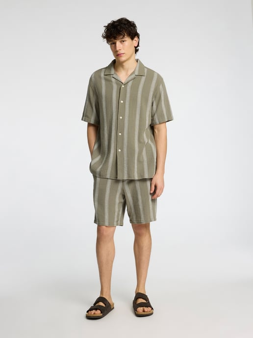 Selected Sal Relax Fit Overhemd Vetiver Grun - Image 5