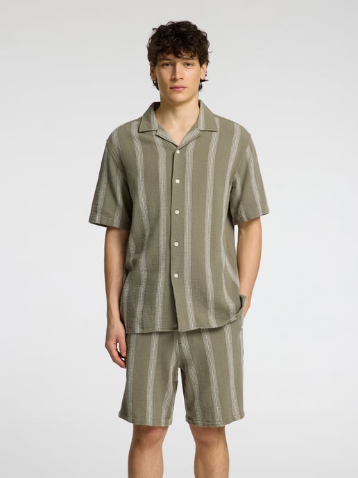 Selected Sal Relax Fit Overhemd Vetiver Grun - Image 6