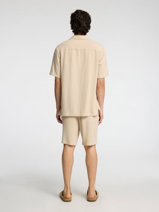 Selected Sal Relax Fit Overhemd Oatmeal Beige - Image 3