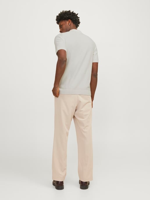 Jack & Jones Sandri Knit Polo  Weiss - Image 4