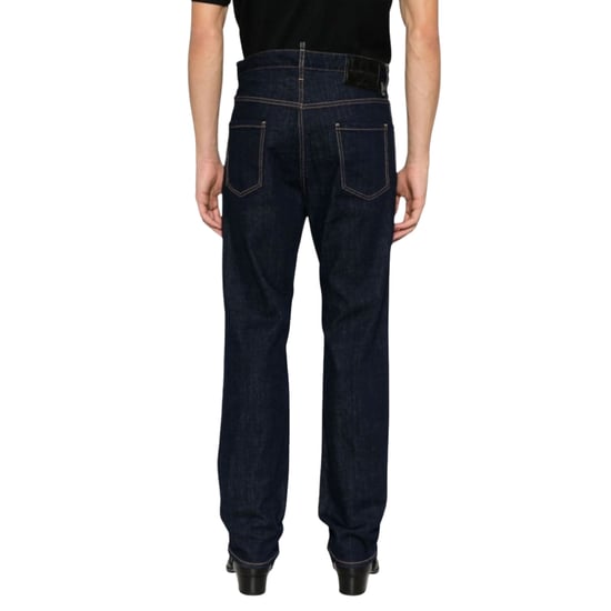 Dsquared2 Jeans Dunkelmarineblau Rinse Wash 642 - Image 5