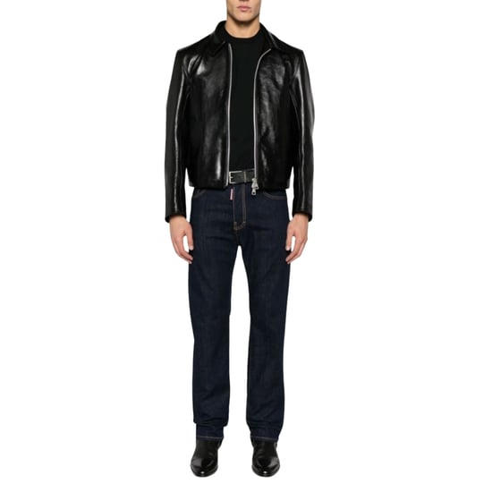 Dsquared2 Jeans Dunkelmarineblau Rinse Wash 642 - Image 6