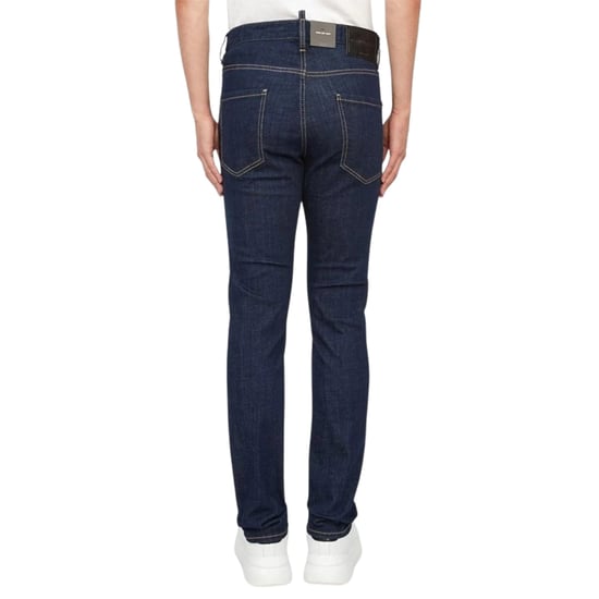 Dsquared2 Dunkelmarineblaue Rinse Wash Cool Guy Jeans - Image 2