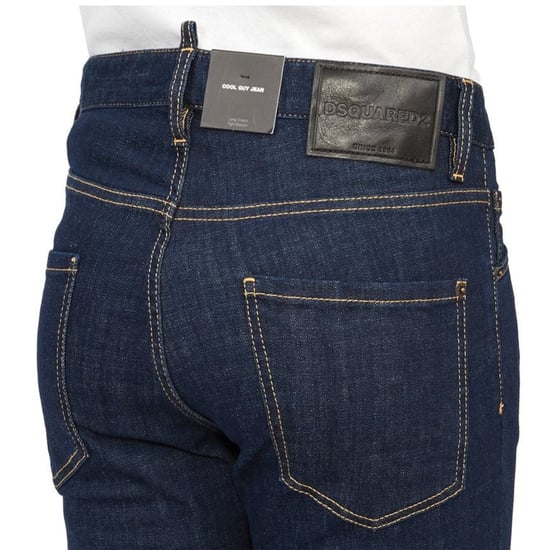 Dsquared2 Dunkelmarineblaue Rinse Wash Cool Guy Jeans - Image 6