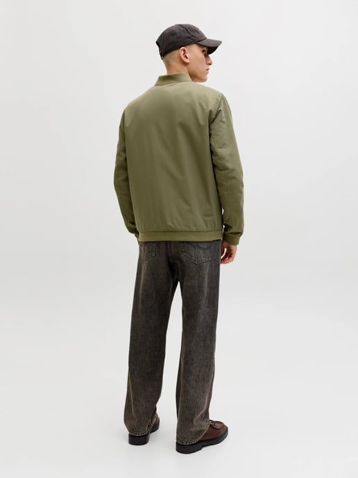 Jack & Jones Mash Bomber Grun - Image 3