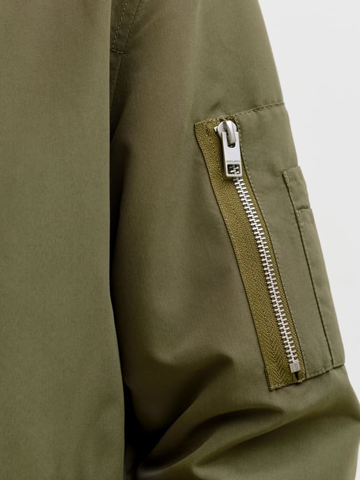 Jack & Jones Mash Bomber Grun - Image 4