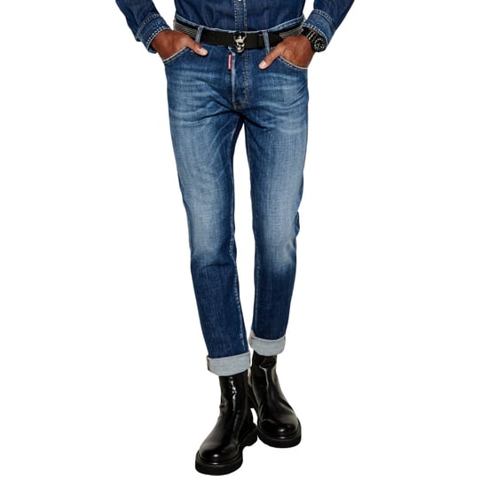 Dsquared2 Navy Blue Cool Guy Jeans - Image 5