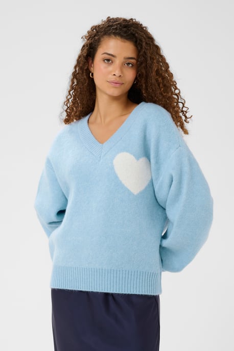 Strickpullover PariaSZ Strickpullover Lockere Passform - Image 3