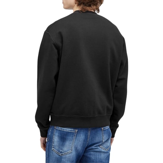 Dsquared2 Horror Maple Leaf Cool Fit Schwarzes Sweatshirt - Image 5