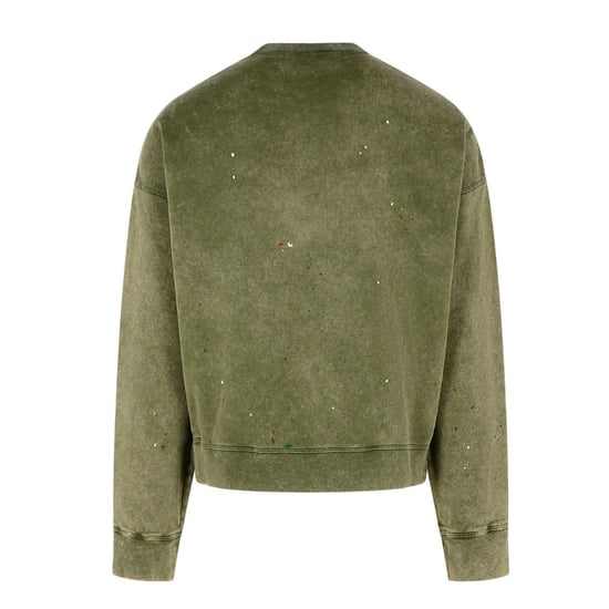 Dsquared2 Bros Est 1964 Design Cypro Fit Militärgrünes Sweatshirt - Image 2