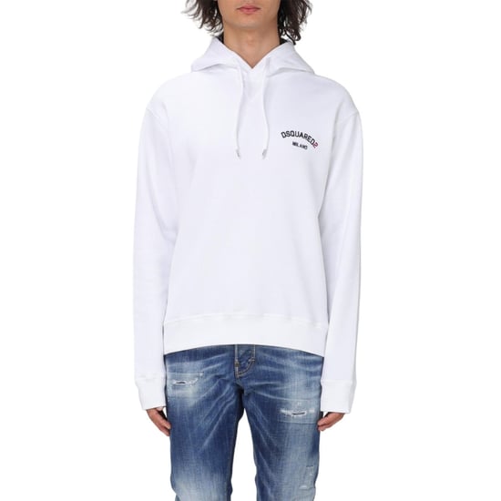 Dsquared2 Kleiner Weißer Hoodie Mit Milano-logo - Image 4