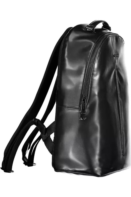 Schlüsselgegenstand Rucksack aus schwarzem Leder - Image 3