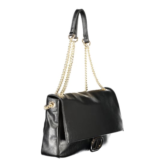 Schultertasche mit Kettendetails und Logo - Image 3