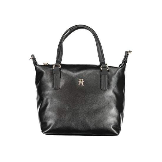 Julia Kleine Tasche Schwarze Nylon-Handtasche - Image 1