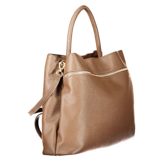 Karamell Handtasche mit Reißverschluss - Image 3