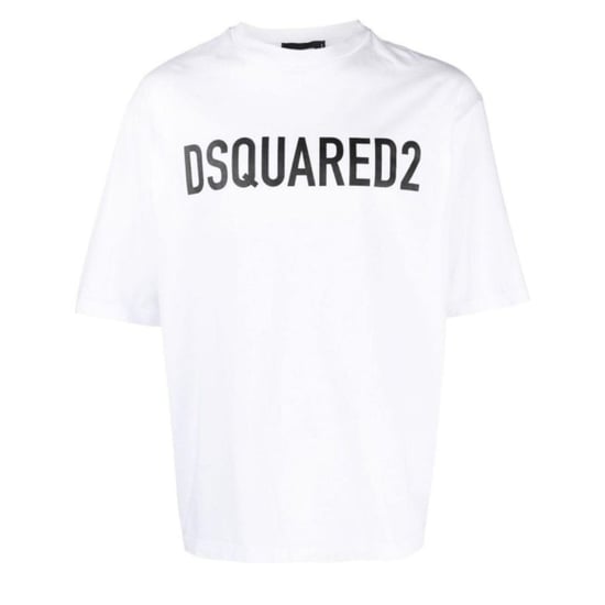 Dsquared2 T-shirt Mit Auffälligem Logo (weiß) - Image 1