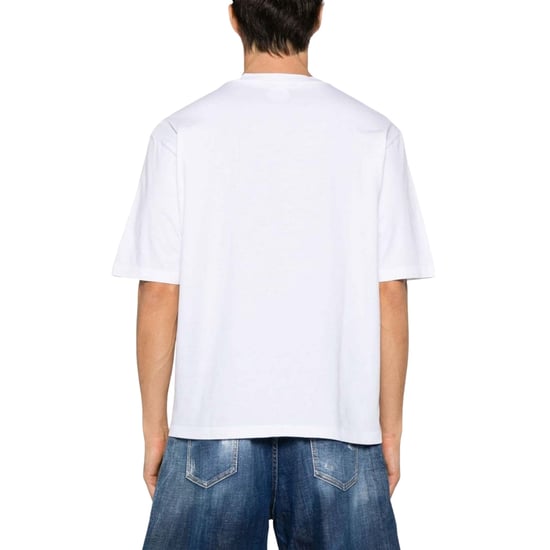 Dsquared2 T-shirt Mit Auffälligem Logo (weiß) - Image 4