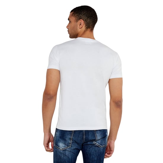Dsquared2 Weißes T-shirt Mit Kleinem Ahorn-logo - Image 4