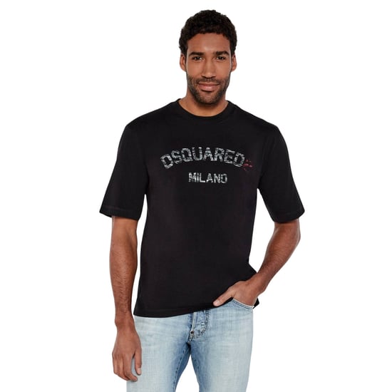 Dsquared2 Milano Logo Schwarzes T-shirt - Image 3