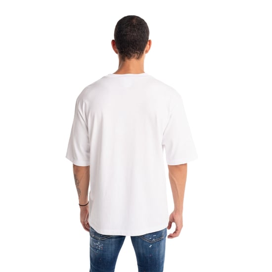 Dsquared2 Bloody Sweat Tears Weißes T-shirt - Image 3