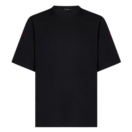 Dsquared2 Großes Horror-logo Auf Der Rückseite Schwarzes T-shirt - Image 1