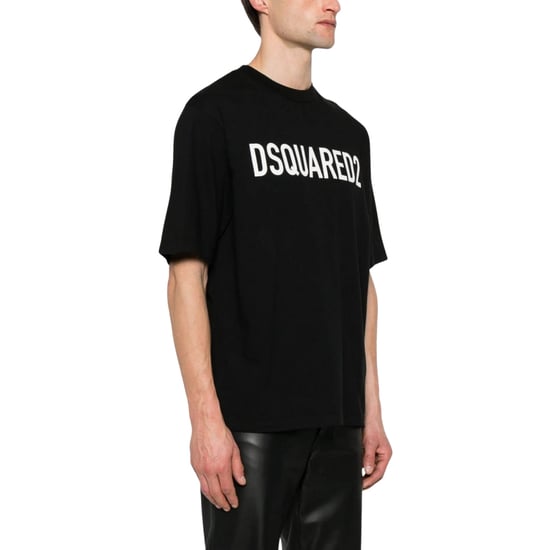 Dsquared2 T-shirt Mit Auffälligem Logo (schwarz) - Image 3
