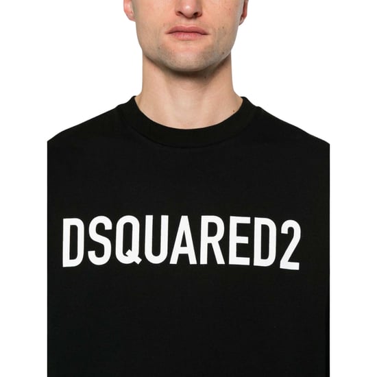 Dsquared2 T-shirt Mit Auffälligem Logo (schwarz) - Image 5